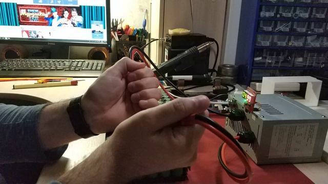 Сборка АКБ 60в 16А из аккумуляторов 18650 (продолжение) смотреть онлайн