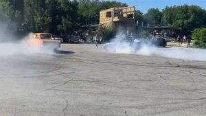 Бешеный Сарай. Москвич в дрифт!