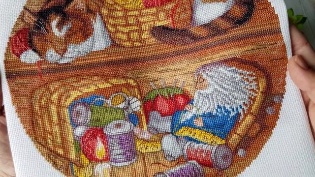 Вышивка крестом. Вышитые, оформленные работы, подарки, покупки. смотреть онлайн