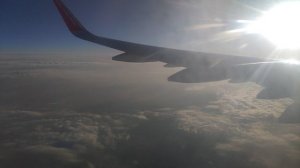 Восход из самолёта #4K
