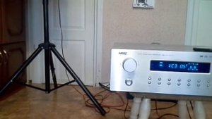 Усилитель ВВК 212 в связке с колонками и сабвуфером.