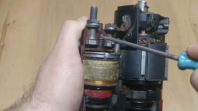 Стартер с планетарным редуктором. смотреть онлайн