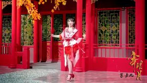 chinese fan dance,amazing!中国风寄明月扇子舞