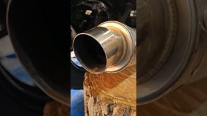 прямоток на китайский мотор 125 куб жесть )))