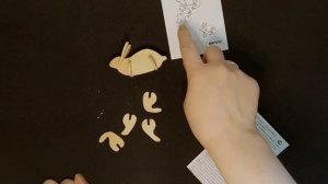 Сборная деревянная модель Wooden Toys _Кролик_, от ИП Чернусь.mp4