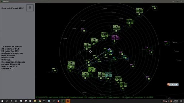 Endless ATC Gameplay - CYYZ смотреть онлайн