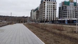 Станция метро Терехово БКЛ и ее окрестности спустя полтора года после открытия.