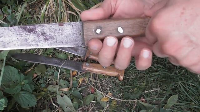 Брутальность и практичность. Сельские ножи из пилы смотреть онлайн