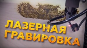 Лазерный гравер по фанере WATTSAN 0503 - Примеры контурной и классической гравировки