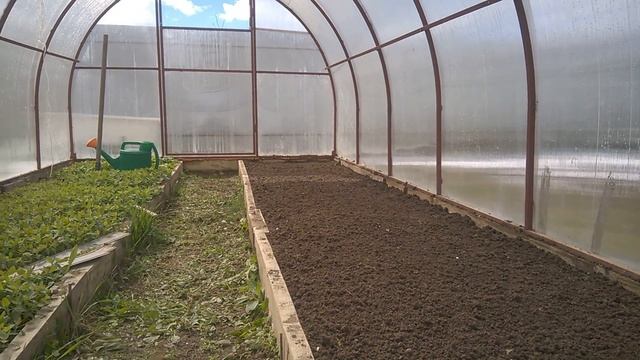 Подготовка теплицы к весне (2 часть) смотреть онлайн