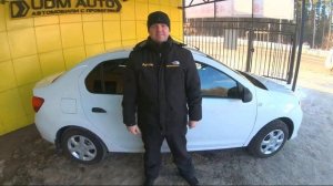 Воткинское шоссе 11. Renault logan 2. 2014 года выпуска.