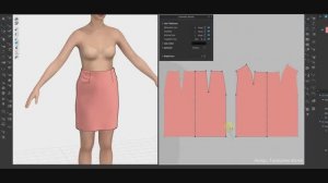 Юбка с подрезами №10