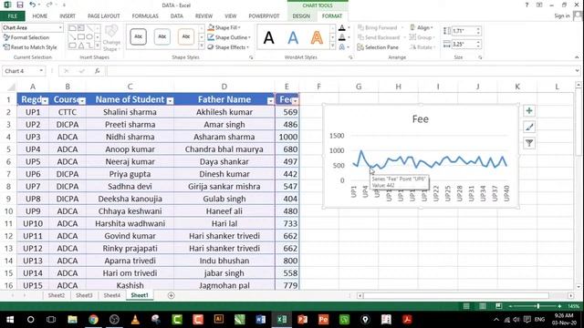 Microsoft Excel 2013 | Live CLass - 16 | ADCA Full Course
