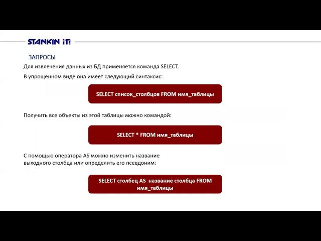 Л2 SQL смотреть онлайн