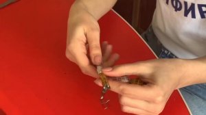 Как сделать гимнастическую ленту за 10 минут...
