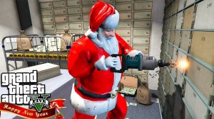 ПЛОХОЙ САНТА ОГРАБИЛ БАНК НА 1.000.000$ В ГТА 5 МОДЫ! ОБЗОР МОДА В GTA 5! ИГРЫ ВИДЕО MODS