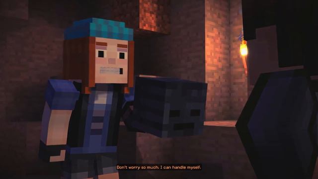 MINECRAFT Story Mode Episode 1 ACT 2 -Let's Play смотреть онлайн