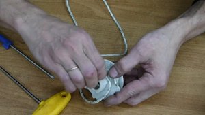 Замена катушки стартера  Husqvarna 236, 240.  Replacing the coil starter Husqvarna