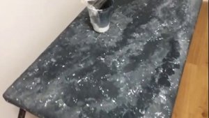 Необычная столешница.Камень или лава?