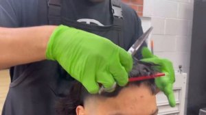 ASMR HAIRCUT - MODERN MULLET 2022