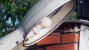 Старые уличные фонари РКУ-03 / old street lamp USSR