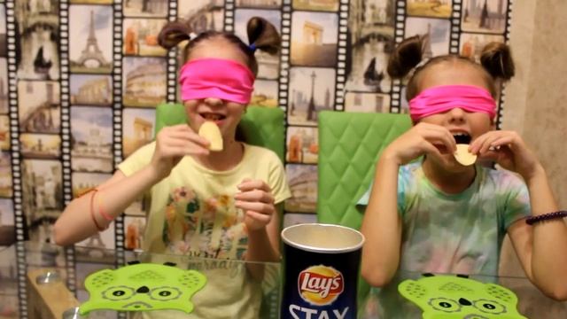 УГАДАЙ Вкус ЧИПС Lays С ЗАКРЫТЫМИ ГЛАЗАМИ / ЧЕЛЛЕНДЖ /ВИДЕО С Miss Vetik / смотреть онлайн
