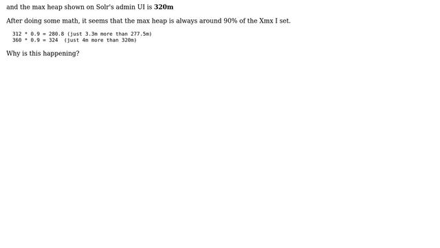 Why is the max heap much smaller than the value I set in Xmx (with -XX:+UseParallelGC... смотреть онлайн