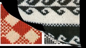 СВЯЗАТЬ ЖАККАРДОВЫЙ УЗОР - модели 2019 / BIND Jacquard PATTERN / BIND Jacquard-Muster