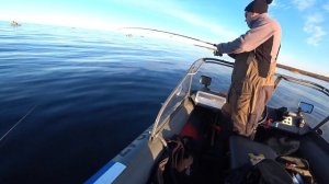 Рыбалка? на Ладожском озере!!! Подготовка Аэролодки к перволедью!!!