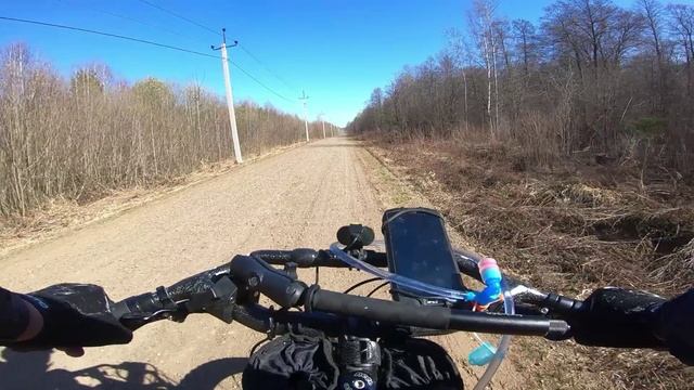 ПВД на фэтбайке. Вдоль берега Камы. смотреть онлайн