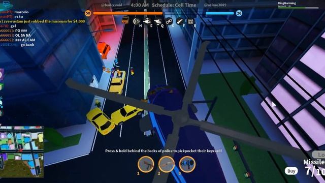 КУПИЛ ВОЕННЫЙ ВЕРТОЛЁТ КАКОЙ ОН КРУТОЙ .ROBLOX JAILBREAK смотреть онлайн