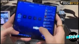 Huawei Mate X2 - Leaked first look - 16mp front facing | inward bending Double display | Kirin 9000