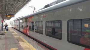 Электропоезда ЭС2Г-068/065 "Ласточка" станция МЦК Окружная 29.05.2021