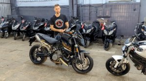 KTM DUKE 990 и Ducati MONSTER 696....сравним не сравнимое?