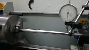 биение польского токарного патрона 125мм