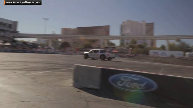 SEMA 2014: 2015 Ford F-150 Ultimate Funhaver Drifting & Jumping! смотреть онлайн
