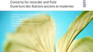 Ouverture-Suite for Recorder and Strings in A Minor, TWV 55:a2: II. Les plaisirs I & II