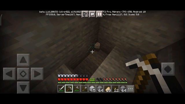 Выживание на телефоне в MineCraft Bedrock Edition (1.16) #2 - Шахта и Мост|Ванильное выживание смотреть онлайн