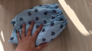 как свернуть простынь на резинке