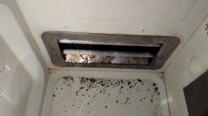 Чистка камеры гриль в микроволновке. Регулярная. Ибо нех!