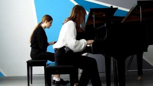 195880 Дуэт  Ремизова Екатерина, Урляпова Дарья , г Самара  Половецкие пляски с хором из оперы   Кн