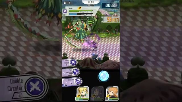 SAO MD : Dungeon Assault Battle & Poker (45 secs) no damage without fire characters