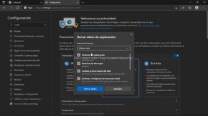 Como borrar, limpiar o eliminar cookies en Microsoft Edge