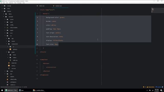 Registering global components смотреть онлайн