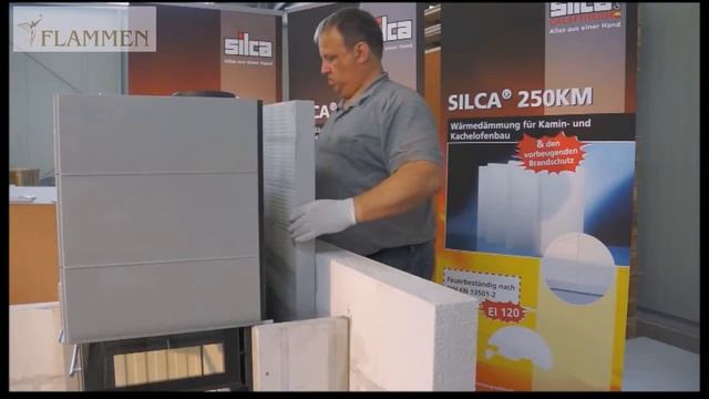 Силка, Силикат кальция изоляция для печей и каминов. смотреть онлайн