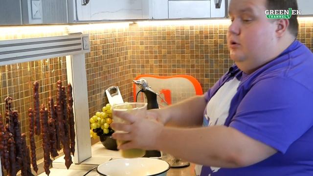 Чурчхела или Грузинский сникерс + Энергетик - Рецепт от 