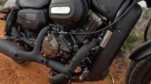 QJ motor SRV300 test review