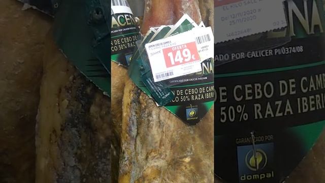 Сколько может стоить самый дорогой хамон иберико в Испании смотреть онлайн