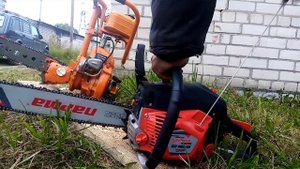 Бензопила *Дружба*СССР. 94см.куб.Китай 62см.куб.