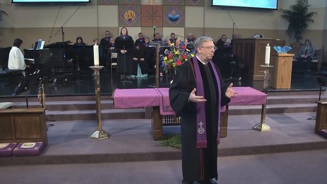 11AM Traditional Palm Sunday Worship Service • “A Different Frame of Mind” • Philippians 2:5-11 •… смотреть онлайн